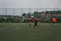 policjanci na boisku